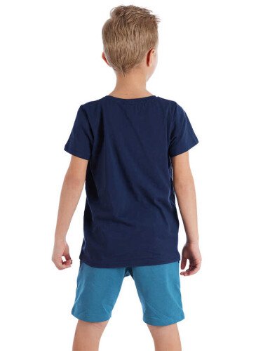 Alfabe Erkek Çocuk T-shirt Şort Takım - 2