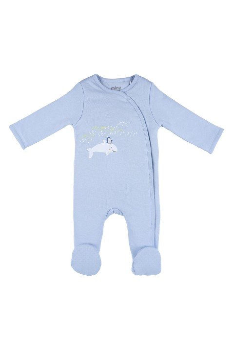 Erkek Bebek Uyku Tulumu-Mavi - 2
