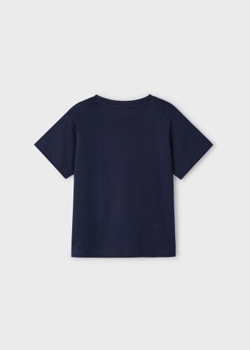 Erkek Çocuk Basic T-Shirt-Lacivert - 2