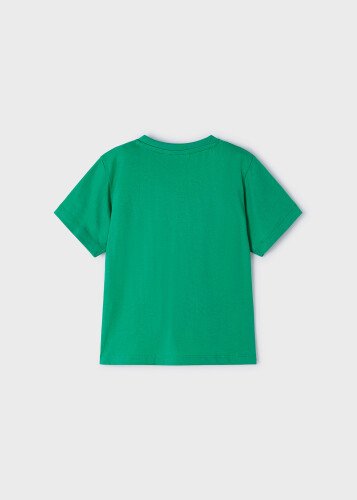 Erkek Çocuk Basic T-Shirt-Yeşil - 2