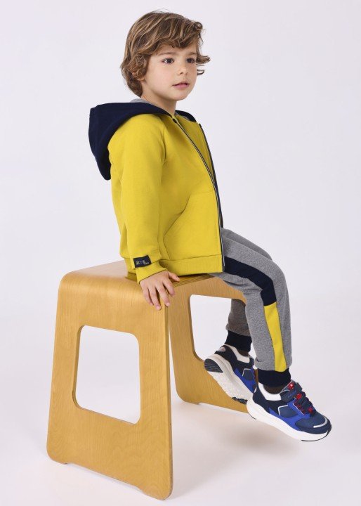 Erkek Çocuk Ceket ve 2 Pantolonlu Set-Sarı - MAYORAL