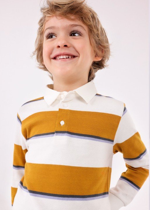 Erkek Çocuk Uzun Kol Tişört-Kahverengi - MAYORAL (1)