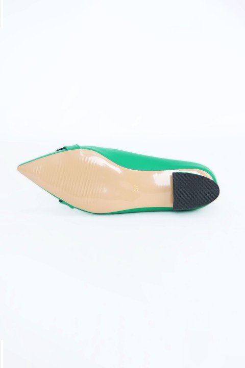 Kadın Babet Ayakkabı Z711600-Yeşil - 5