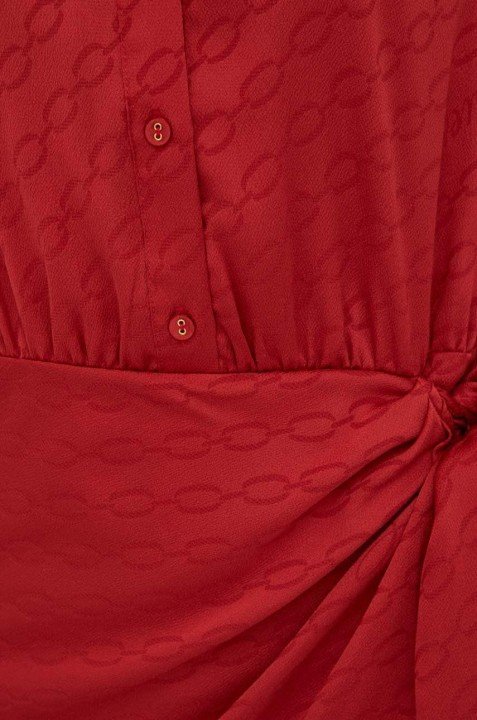 Kadın Guess CAMILLA CHEMISIER Elbise - Kırmızı - 5
