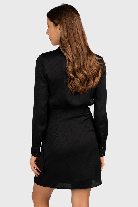 Kadın Guess CAMILLA Desenli Elbise - Siyah - 3