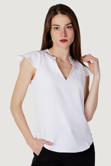 Kadın Guess SS Mattea T-Shirt - Beyaz - 1