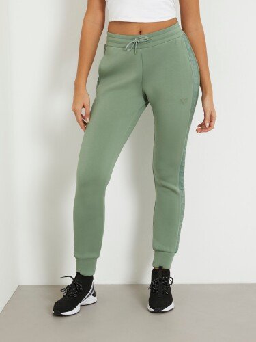 Kadın Jogger Pantolon-Yeşil - 1