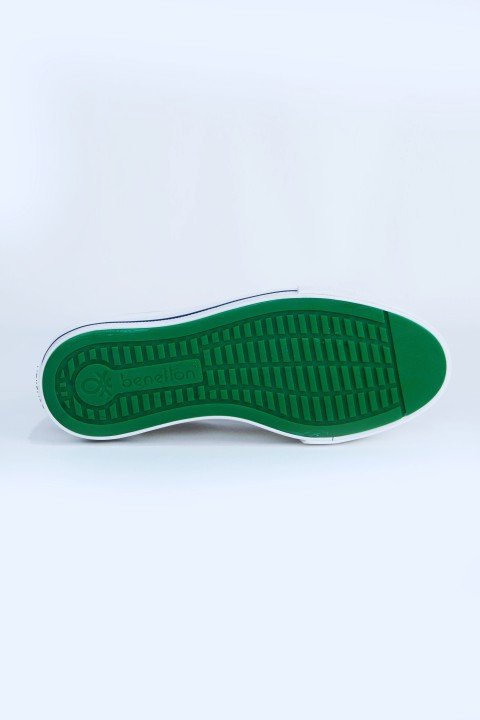 Kadın Kalın Topuk Spor Ayakkabı BN-30935-Beyaz - 6