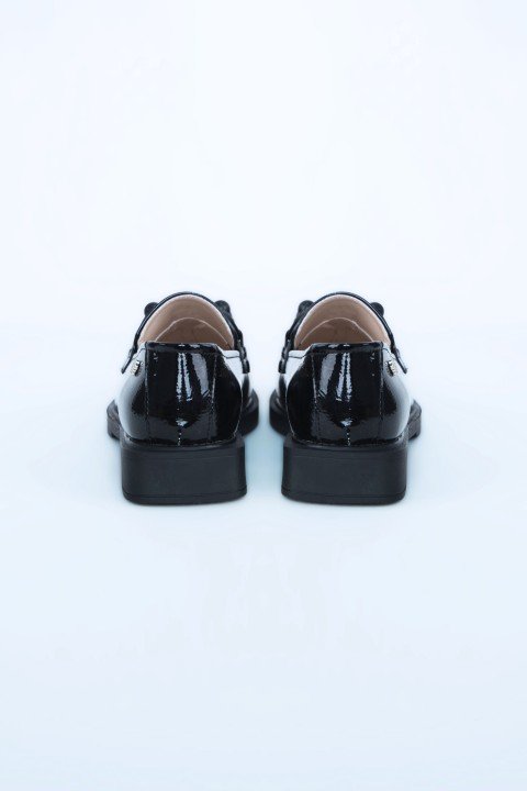 Kadın Klasik Ayakkabı Z24208-Siyah Rugan - 6