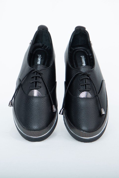 Kadın Loafer Ayakkabı PC-51681-Siyah - 3