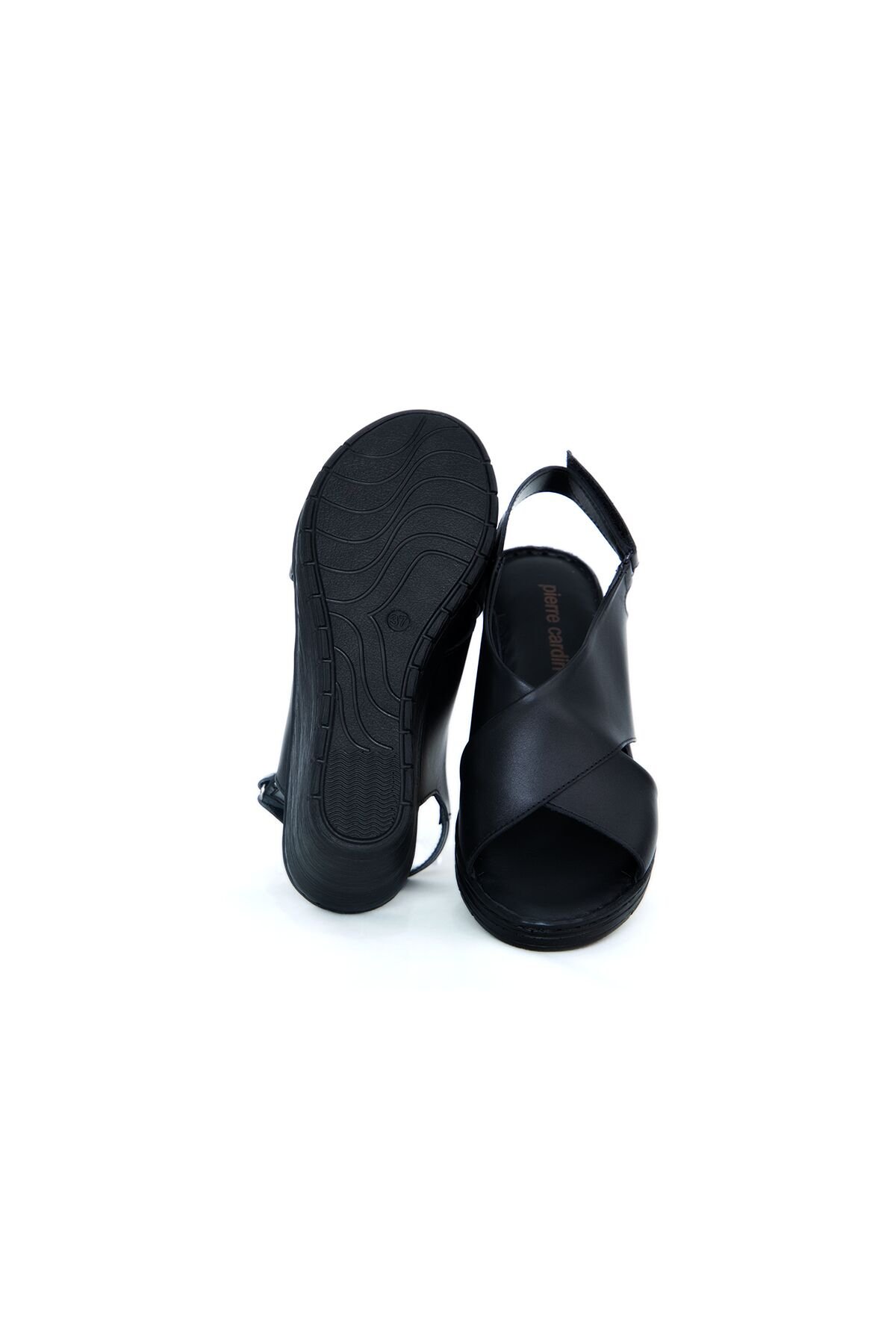 Kadın Ortopedik Sandalet PC-6907-Siyah - 6