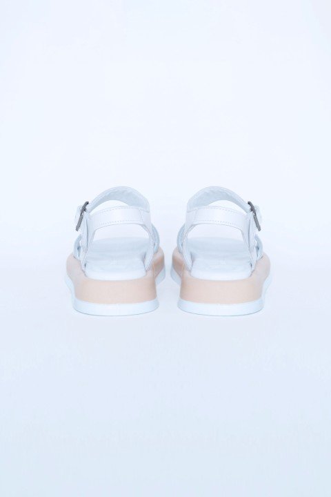 Kadın Ortopedik Sandalet PC-7101-Beyaz - 3