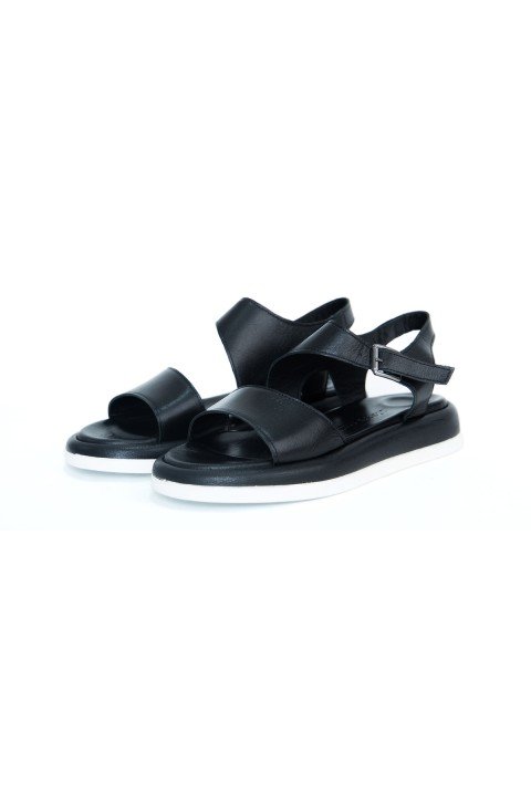 Kadın Ortopedik Sandalet-PC-7101-Siyah - PİERRE CARDİN