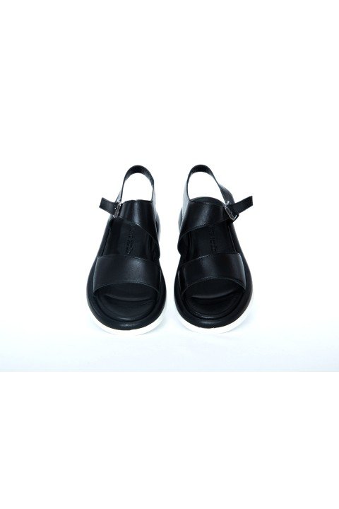 Kadın Ortopedik Sandalet-PC-7101-Siyah - 3