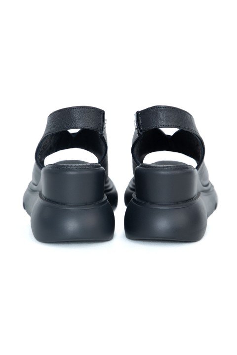 Kadın Ortopedik Sandalet PC-7179-Siyah - 4