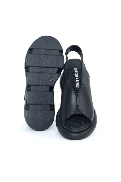 Kadın Ortopedik Sandalet PC-7179-Siyah - 6