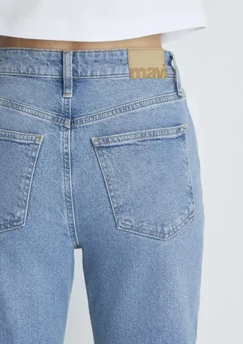 Kadın Star 90lar Vintage Jean Pantolon - Açık Mavi - 7