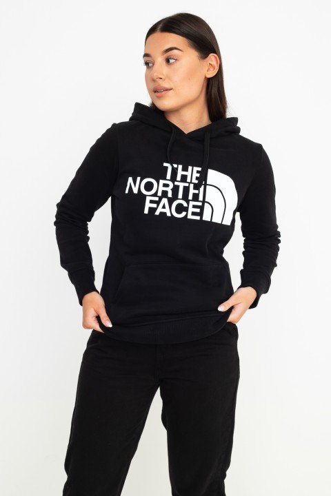 Kadın The North Face Standart Kapüşonlu Sweatshirt - Siyah - The North Face