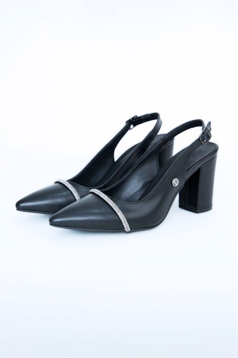Kadın Topuklu Ayakkabı PC-52203-Siyah - 2