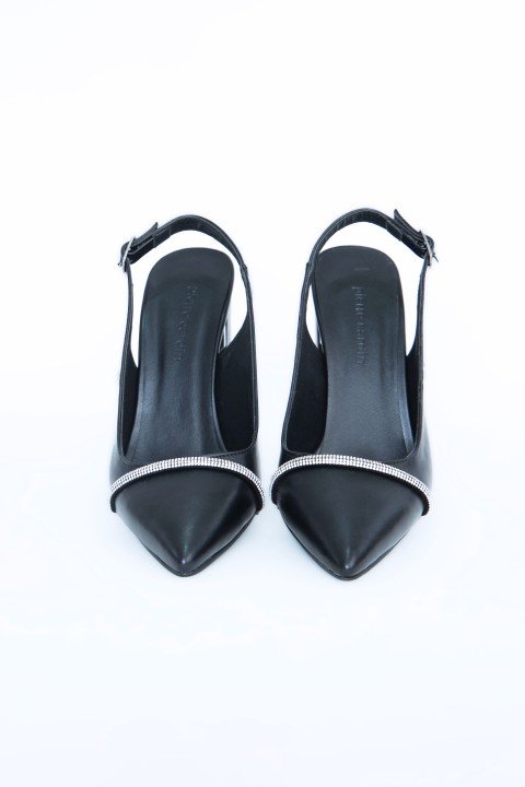 Kadın Topuklu Ayakkabı PC-52203-Siyah - 3