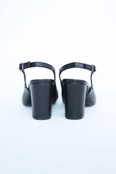 Kadın Topuklu Ayakkabı PC-52203-Siyah - 6
