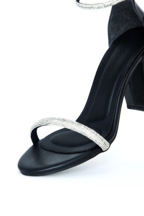 Kadın Topuklu Ayakkabı PC-52205-Siyah - 3
