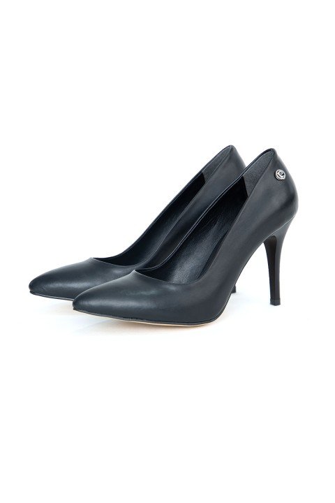 Kadın Topuklu Ayakkabı-PC-52210-Siyah - PİERRE CARDİN