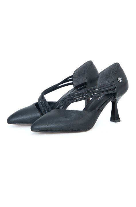 Kadın Topuklu Ayakkabı PC-52225-Siyah - PİERRE CARDİN