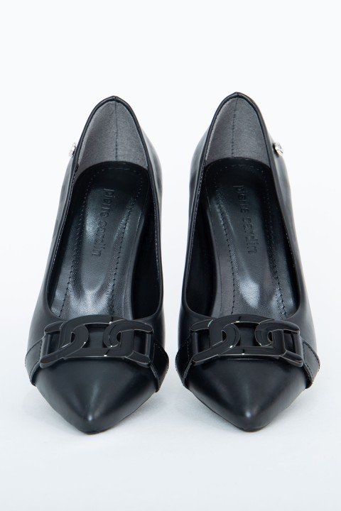 Kadın Topuklu Ayakkabı PC-52274-Siyah - 4