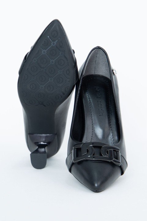 Kadın Topuklu Ayakkabı PC-52274-Siyah - 6