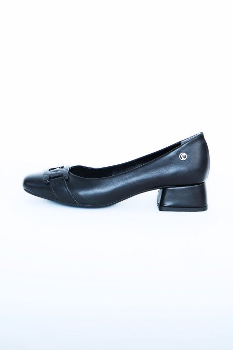 Kadın Topuklu Ayakkabı PC-52280-Siyah - 1