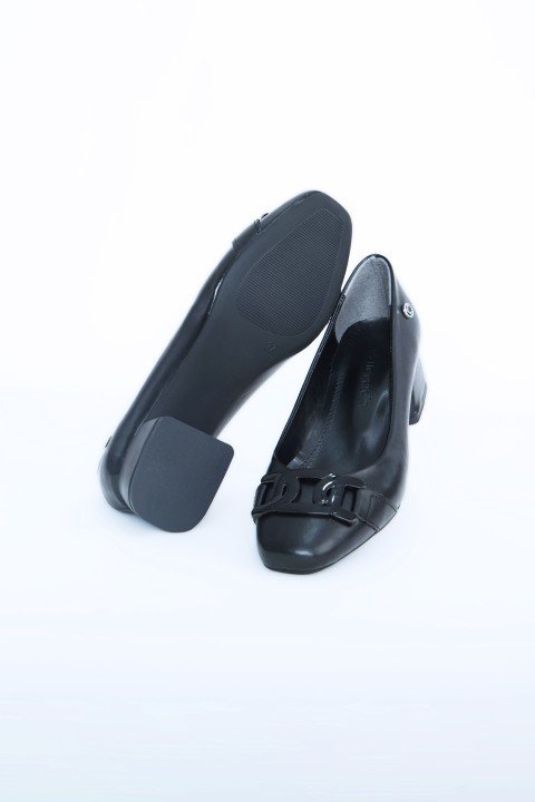 Kadın Topuklu Ayakkabı PC-52280-Siyah - 4