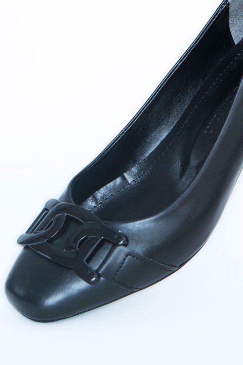 Kadın Topuklu Ayakkabı PC-52280-Siyah - 5