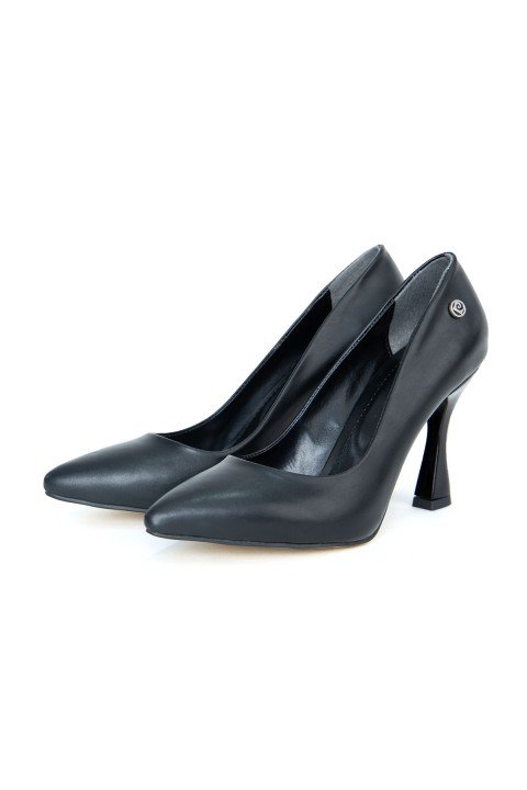 Kadın Topuklu Ayakkabı PC-52281-Siyah - 1