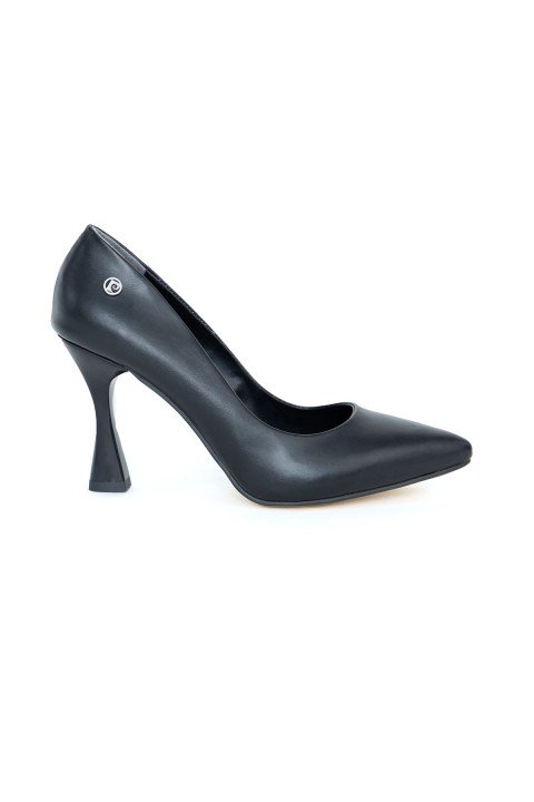 Kadın Topuklu Ayakkabı PC-52281-Siyah - 2