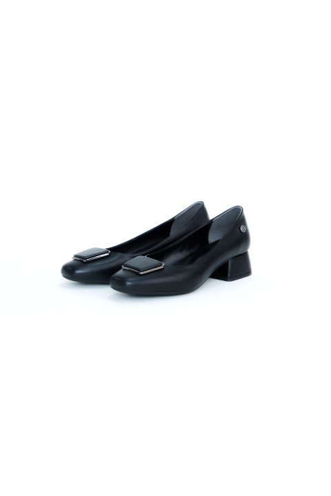 Kadın Topuklu Ayakkabı PC-52283-Siyah - 1