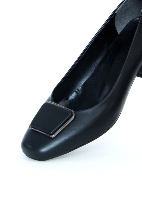 Kadın Topuklu Ayakkabı PC-52283-Siyah - 3