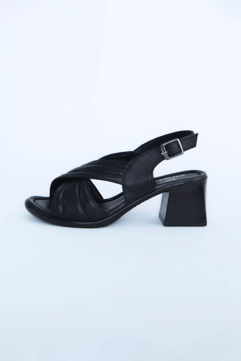 Kadın Topuklu Ayakkabı Z6912003-Siyah - 2