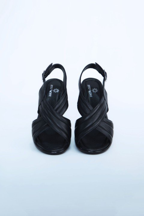 Kadın Topuklu Ayakkabı Z6912003-Siyah - 4