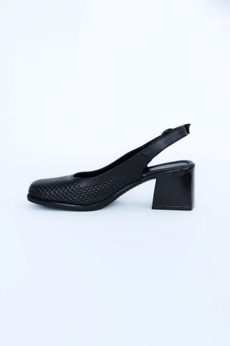 Kadın Topuklu Ayakkabı Z6919002-Siyah - 2