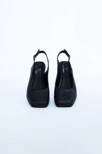 Kadın Topuklu Ayakkabı Z6919002-Siyah - 12