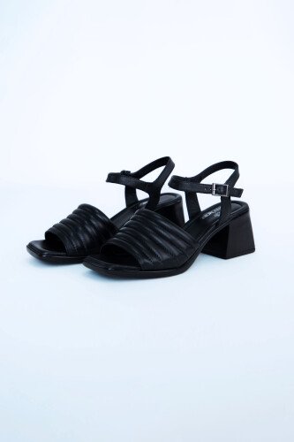 Kadın Topuklu Ayakkabı Z6919006-Siyah - 1
