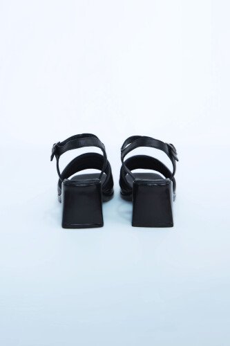 Kadın Topuklu Ayakkabı Z6919006-Siyah - 4