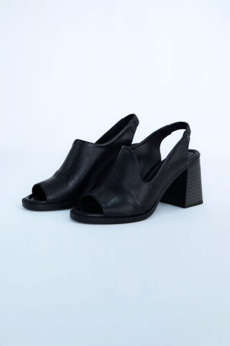 Kadın Topuklu Ayakkabı Z6954004-Siyah - Step More
