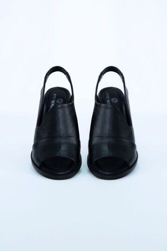 Kadın Topuklu Ayakkabı Z6954004-Siyah - 3