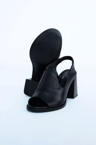 Kadın Topuklu Ayakkabı Z6954004-Siyah - 4