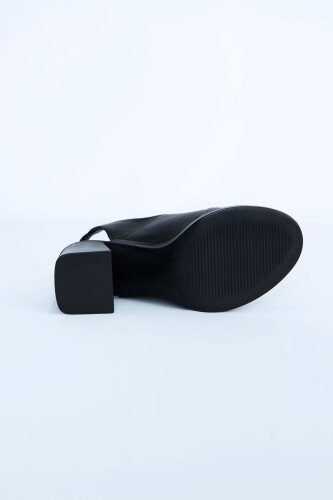 Kadın Topuklu Ayakkabı Z6954004-Siyah - 6