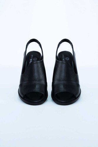 Kadın Topuklu Ayakkabı Z6954004-Siyah - 9