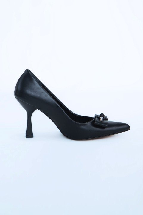 Kadın Topuklu Ayakkabı Z711513-Siyah - 2