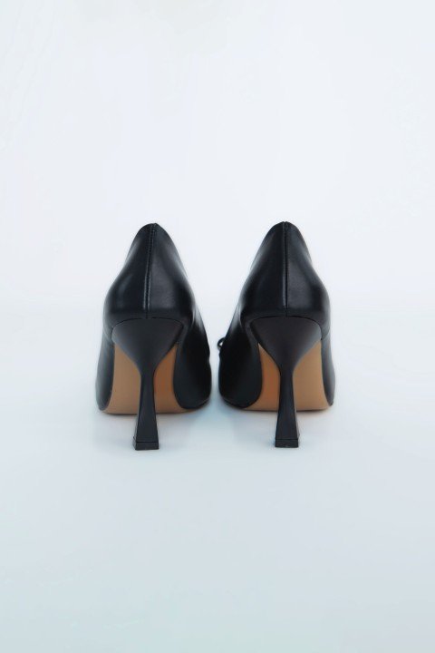 Kadın Topuklu Ayakkabı Z711513-Siyah - 5